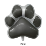 Balon Folie Labuta Neagra, Paw Patrol 70x65cm