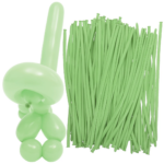 Set 50 Baloane Modelaj Latex Retro Been Pasta Green 135-140cm