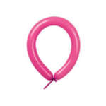 Set 50 Baloane Modelaj Latex Retro Roz,Pink 135-140cm