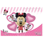 Set 5 baloane folie Minnie Mouse