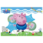 Set 5 baloane folie Peppa Pig