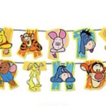 Banner Happy Birthday – Tematica Winnie The Pooh