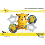 Set 5 baloane folie Pikachu Pokemon