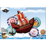 Set 5 baloane folie corabie pirati
