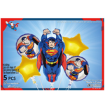 Set 5 baloane folie Superman