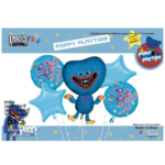 Set 5 baloane folie Poppy Playtime Huggy Wuggy