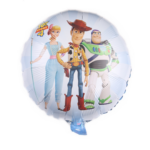 Balon folie rotund Toy Story 4 – Woody si Buzz Lightyear 45 cm