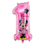Balon folie cifra 1 Minnie Mouse – 100 cm
