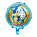 Balon folie rotund Sonic The Hedgehog 45 cm