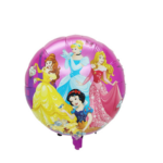 Balon folie rotund cu Printesele Disney 45 cm