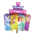 Balon Folie Printesele Disney in forma de tort 58x78cm
