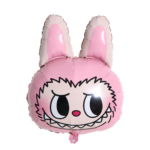 Balon Folie Model Labubu roz 68x48cm