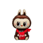 Balon Folie Model Labubu maro cu doza 45x83cm