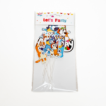 Topper Tort Bluey Happy Birthday - Set 6 Bucati - imagine 2