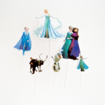 Topper Tort Frozen - Set 6 Bucati