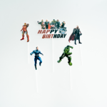 Topper Tort Avengers - Set 5 Bucati