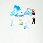 Topper Tort Frozen - Set 6 Bucati