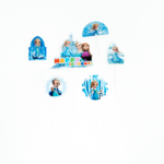 Topper Tort Frozen Happy Birthday - Set 6 Bucati