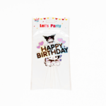 Topper Tort Kuromi Happy Birthday – Set 7 Bucati - imagine 2