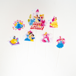 Topper Tort Printese Disney Happy Birthday – Set 7 Bucati