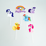 Topper Tort My Little Pony Happy Birthday – Set 6 Bucati