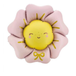 Balon Folie Floare Roz, 100 cm