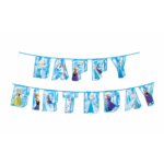 Banner decorativ Happy Birthday Frozen