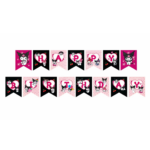 Banner decorativ Happy Birthday Kuromi
