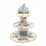 Suport pentru Briose si Cupcakes Constructii, 3 Niveluri
