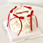 Fundite decorative rosii pentru tort si baloane – Set 10 buc