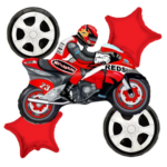 Set 5 Baloane Folie Motocicleta Racing